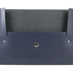 JAM Paper Leather Portfolio Case with Snap Closure, Blue, 12/Carton (2233320840B)