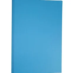JAM Paper Ledger 65 lb. Cardstock Paper, 11" x 17", Blue, 50 Sheets/Pack (16728479)