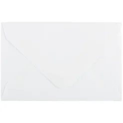 JAM Paper Mini Commercial Envelopes, 2.75 x 3.75, White, 50/Pack (201246i)