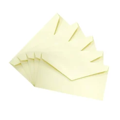 JAM Paper Monarch Open End #7 Invitation Envelope, 3 7/8