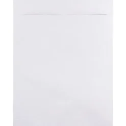 JAM Paper Open End #15 1/2 Catalog Envelope, 12" x 15 1/2", White, 25/Pack (1623202)