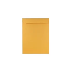 JAM Paper Open End Catalog Envelopes, 9" x 12", Brown Kraft Manila, 500/Pack (4132C)