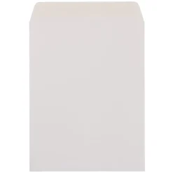 JAM Paper Open End Catalog Envelopes, 9" x 12", White, 100/Pack (212816044f)