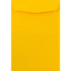 JAM Paper Open End Catalog Envelope, 6" x 9", Yellow, 100/Pack (212815443F)