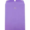 JAM Paper Open End Clasp Catalog Envelope, 9" x 12", Violet, 100/Box (900906767)