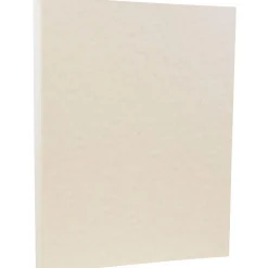 JAM Paper Parchment 65 lb. Cardstock Paper, 8.5" x 11", Pewter Gray, 250 Sheets/Ream (96600800B)