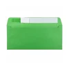 JAM Paper Peel & Seal #10 Business Envelope, 4 1/8" x 9 1/2", Christmas Green, 25/Pack (86555)