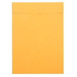 JAM Paper Peel & Seal Kraft Open End Catalog Envelope, 6 1/2