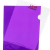 JAM Paper® Plastic Sleeves, 9" x 12", Purple, 120/Pack (38OSPUB)