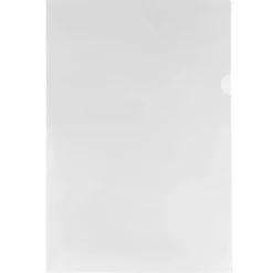 JAM Paper Plastic Sleeves, 9" x 14-1/2", Clear, 12/Pack (226331888)