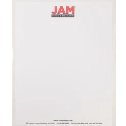 JAM Paper Plastic Sleeves, 9" x 12", Clear, 120/Box (2226316988B)
