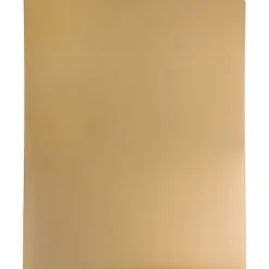 JAM Paper 2-Pocket Heavy Duty Plastic Folders, Gold, 108/Pack (383Hgob)