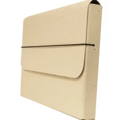 JAM Paper Portfolio Case with Elastic Closure, Natural Kraft (154528517)