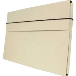 JAM Paper Portfolio Case with Elastic Closure, Natural Kraft (154528546)