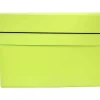 JAM Paper Portfolio Case with Elastic Closure, Lime Green (154528543)