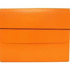 JAM Paper Portfolio Case with Elastic Closure, Orange (2154512317)