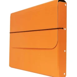 JAM Paper Portfolio Case with Elastic Closure, Orange (2154512317)
