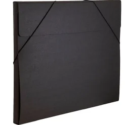 JAM Paper Portfolio Case with Elastic Closure, Black (6103 202)