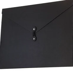 JAM Paper Portfolio Case with Drawstring Closure, Black (3039 202)