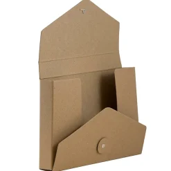 JAM Paper Portfolio Case with Drawstring Closure, Brown (3036KRAFT)