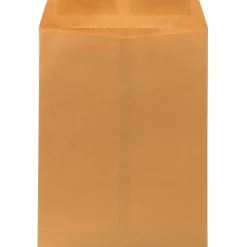 JAM Paper Premium Kraft Catalog Envelope, 10" x 13", Brown Kraft Manila, 100/Pack (V018286)