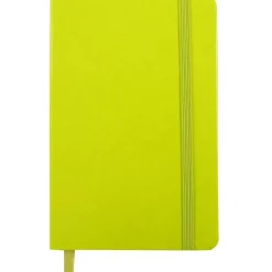 JAM Paper Professional Notebooks, 4" x 6", Wide Ruled, 70 Sheets, Green (340528852)