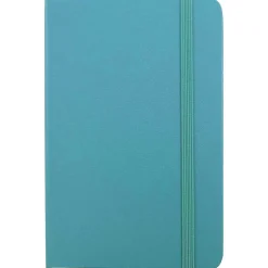 JAM Paper Professional Notebooks, 5.8" x 8.3", Wide Ruled, 70 Sheets, Blue (340528855)