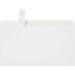 JAM Paper Self Seal #10 Booklet Envelope 4 1/8" x 9 1/2", White, 50/Pack (75746-50)