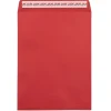 JAM Paper Self Seal Catalog Envelope, 9" x 12", Red, 50/Pack (188447598I)