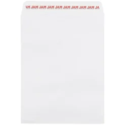 JAM Paper Self Seal Catalog Envelope, 8 3/4" x 11 3/4", White, 100/Pack (356838568D)