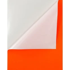 JAM Paper Shipping Labels, Full Page, 8 1/2 x 11 Sticker Paper, Neon Red, 1 Label/Sheet, 10 Labels/Pack (337628604)