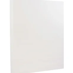 JAM Paper Strathmore 130 lb. Cardstock Paper, 8.5" x 11", Bright White, 25 Sheets/Pack (1196723)