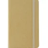 JAM Paper 1-Subject Pocket Notebook, 3.75" x 5.625", Narrow Ruled, 100 Sheets, Natural Kraft (340526603)