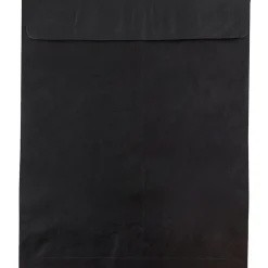 JAM Paper Tyvek Open End Open End Catalog Envelope, 11 1/2" x 14 1/2", Black, 10/Pack (V021386B)