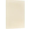 JAM Paper® Vellum Bristol 67lb Cardstock, 11 x 17 Tabloid Coverstock, Ivory, 50 Sheets/Pack (16932837)