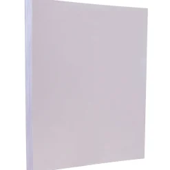 JAM Paper Vellum Bristol 67 lb. Cardstock Paper, 8.5" x 11", Orchid Purple, 50 Sheets/Pack (169829)