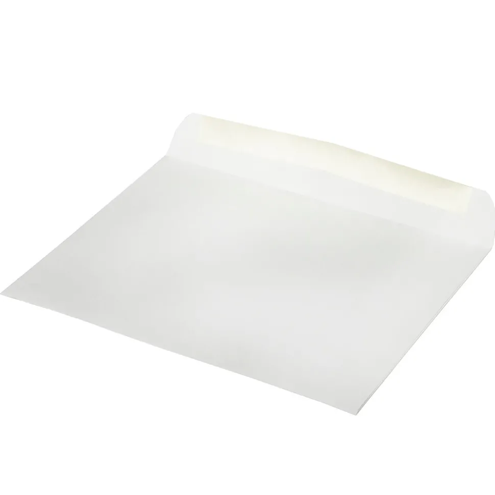 JAM Paper Window Envelope, 9" x 12", White, 100/Pack (0223932B)
