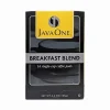 JavaOne Breakfast Blend Coffee Freshpack, Light Roast, 84/Carton (JTC30106CT)