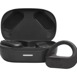 JBL Endurance Peak Wireless Earbud Headphones, Bluetooth, Black (JBLENDURPEAK3BLKAM)