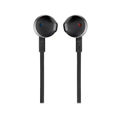 JBL TUNE 205 Stereo Earbud Headphones, Black (JBLT205BLKAM)