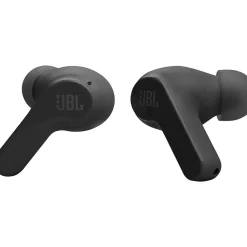 JBL Vibe Beam Wireless Earbud Headphones, Bluetooth, Black (JBLVBEAMBLKAM)