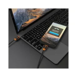 j5create 5.9' USB C to USB C Power Cable, Male to Male, Black (JUCX25L18)