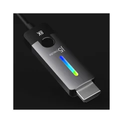 j5create 6' USB-C to HDMI 2.1 8K Cable, M/M, Space Gray/Black (JCC157)