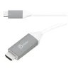 j5create 6' USB-C to HDMI Audio/Video Cable, Male to Male, Gray (JCC153G)