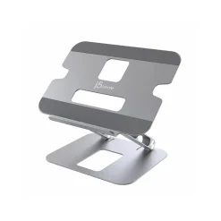 j5create Aluminum Multi-Angle Laptop Stand for Up to 16" Laptops, 11.4" x 8.9", Space Gray (JTS127)