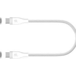 j5create USB Type-C to USB Type-C Charging Cable, 5.9 ft., Pure White (JUCX18L18W)