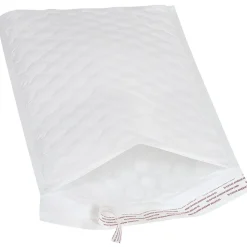 Jiffy Tuffgard Extreme® Bubble Lined Poly Mailers, 9 1/2" x 14 1/2", White, 50/Case (B922)