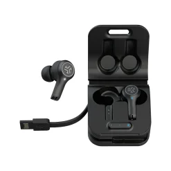 JLab Epic Air ANC Wireless Active Noise Canceling Earbuds Headphones, Bluetooth, Black (EBJBUDSAIRANCRBLK82)