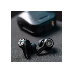 JLab Epic Air ANC Wireless Active Noise Canceling Earbuds Headphones, Bluetooth, Black (EBJBUDSAIRANCRBLK82)