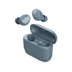 JLab GO Air POP Wireless Earbuds Headphones, Bluetooth, Slate (EBGAIRPOPRSLT124)